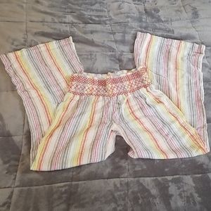 Rainbow Striped Pants